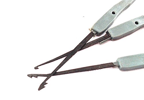 für Broken Key Extractor Set Schlosser Werkzeug Schlüssel entfernen Entfernen Haken Verschluss Kit - 7