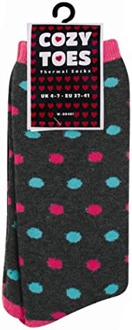 Cosy Toes Ladies Thermal Socks 4-7 (pat.6)