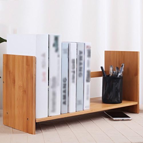 TH European Bookshelf Simple On The Table Shelf Desktop Office Storage Rack Student Dorm Room Small Bookshelf ( Size : 50cm )