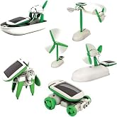 G&uuml;neş Enerjili Robot Oluşturma Seti Solar Kit (6 in 1)