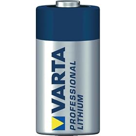 VARTA Piles CR123A, lot de 10, Lithium Cylindrical, 3V, piles spéciales pour petits appareils électroniques, longue durée de vie, hautes performances