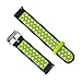 Produktbild Swiftswan Band für Huami Amazfit Smart Watch 2 / 2S Stratos 22mm Zweifarbige Vented Strap Weiche Silikon Uhr Armband Strap Band