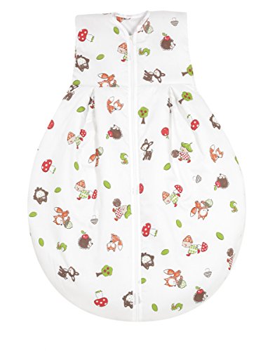 Preisvergleich Produktbild Alvi 47268641 Kugelschlafsack Thermo Waldfreunde bunt 130cm