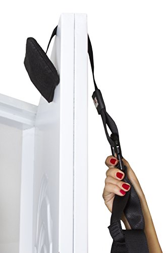 Peak Fitness Cross Fit Schlingentrainer mit Türanker, Riemen, schweren Schnallen und Tragetasche für Körpergewicht Training, ideal für Fettverbrennung, Muskelaufbau, Core-Training und für jedes Haustraining empfohlen. 100% Zufriedenheit – KEINE RISIKEN. Gratis 60–tägige Rückgabegarantie der gesamten Kosten. - 9