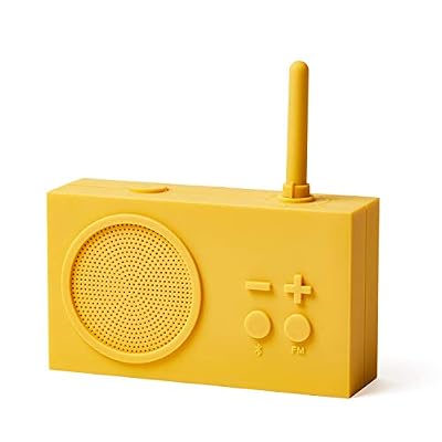 Lexon TYKHO◕3 Radio FM + Enceinte Bluetooth Jaune