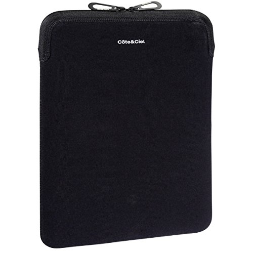 Cote&Ciel Zippered Sleeve MacBook Air 11 Zoll, Schwarz