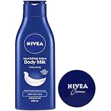 Nivea Nourishing Body Milk, 200ml with Free Nivea Cr&Atilde;&uml;me, 60ml