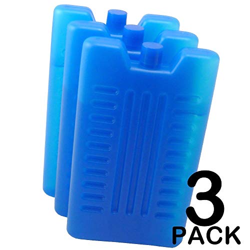 We Search You Save Confezione da 3/6 - Blocchi Freezer - riutilizzabili - Dimensioni 16 x 9 x 2 cm (Circa) (Confezione da 3)