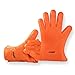 Produktbild ORIGINAL FLAMEN Hitzebeständige ALLZWECK Handschuhe, PREMIUM QUALITÄT, Für alle Lebensmittel, Silikon-Meterial, FÜR Grill, Backofen, Grillen, Kochen, Backen ist KOCHFEST, SPÜLMACHINENFEST, HITZEBESTÄNDIG bis 230°C, DOPPELPROFIL FEATURE (Paar Set)