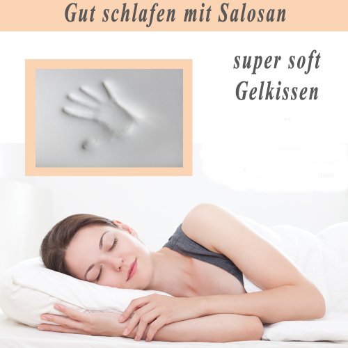Salosan Orthopädisches Kopfkissen Viscokissen 40 X 80 X 15 cm – Nackenkissen - 7