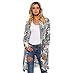 Produktbild VECDY Damen Jacken,Räumungsverkauf-Frauen Boho Print Floral lose Schal Kimono Cardigan Top Cover Up Bluse Lässige warme Jacke