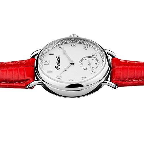 Ingersoll Damen Analog Quarz Uhr mit Leder Armband I03601