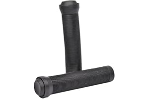 Team Dogz Bicycle Handlebar Grips, Non-Slip Soft Rubber Cycling Grips, Waterproof for MTB BMX Cycle Road Mountain Bike Multi Coloured Rainbow (1 Pair)