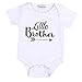 Produktbild Uzinb Little Sister Big Brother Family Matching Outfits Little Sister Romper Big Brother Printed Tops Cotton Outfits