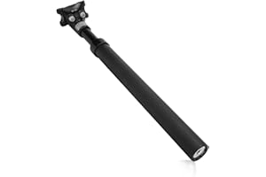 SOONHUA Reggisella da Mountain Bike Tubo Reggisella da Sospensione in Lega di Alluminio Bici per Mountain Bike 27.2mm x 350 mm