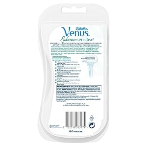 Gillette Venus Embrace Sensitive Women's Disposable Razors with 3 Blades - Image 5