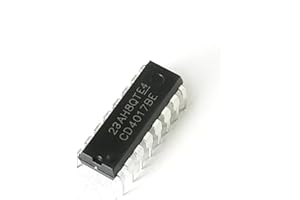 TQDLYKHS New 15Pcs for CD4017 CD4017BE DIP-16 CMOS Decade Counter with 10 Decoded Outputs IC Chip CD4017B