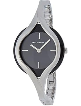 Ted Lapidus Damen-Armbanduhr Analog Quarz Metall A0596RNIX