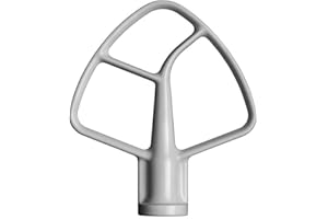 KitchenAid K5THCB Frusta piatta, Accessorio per Robot da Cucina KitchenAid, 4.8 L