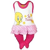 tweety baby costume Original Lizenzprodukt, hergestellt in Europa, ERSTKLASSIGE QUALITÄT, Stoff nach Öko-Tex Standard, weicher und angenehmer Tragekomfort