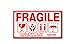 Produktbild Fully 300stk./Set Fragile Handle with Care DO NOT Press & Throw Hinweis-Etiketten Verpackung Sticker Aufkleber Warnetiketten (Stil C, 9 X 5 cm/3.54X1.96)
