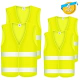 ✅ HOHE SICHTBARKEIT : Zwei 360-Grad-Reflexstreifen in 5cm Breite machen dich sehr auffällig, selbst nachts wirst du aus 80-100m Entfernung gesehen.