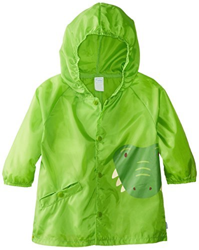 i play. Baby-Boys Infant On Safari Lightweight Pocket Raincoat, Green Crocodile, 6-9 Months Color: Green Crocodile Size: 6-9 Months