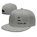 Produktbild OMG Oh My Gosh. Funny Text Parody Solid Flat Bill Hip Hop Snapback Baseball Cap Unisex Sunbonnet Hat.