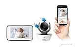 Motorola MBP 854 Connect – Wi-Fi Video Babyphone mit 4.3 Zoll Farbdisplay, weiß - 15
