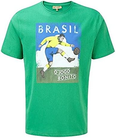 Brazil World Cup T-Shirt Paine Proffitt Adult Green (XXL)