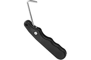 EIHI Tendeur de dentelle pour patin, poignée durable universel pratique avec crochet étendu ergonomique sports pour Figure ller hockey sur glace extracteur portable