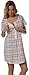 Italian Fashion Atena Maternity/Nursing Nightdress,Size M,Pink