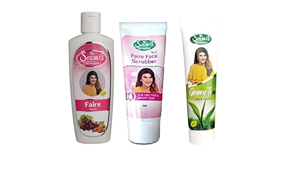 soumis green tea face scrub