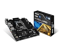 MSI Mainboard CSM-H170M-A PRO mATX Socket1151 CSM Serie max64GB 2xPCI-E,2xPCI-Ex16,4xDDRRAM 1xVGA 1xDVI,1xHDMI 6x SATA III