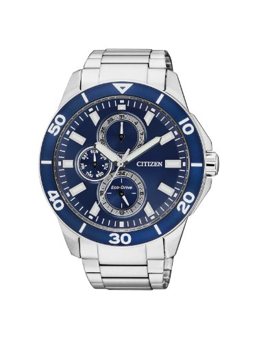 Citizen Herren-Armbanduhr XL Analog Quarz Edelstahl AP4031-54L