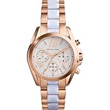 Michael Kors Damen-Armbanduhr Chronograph Quarz Edelstahl MK5907