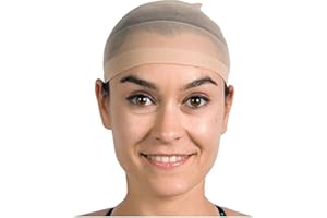 PROCOS 2 filets cheveux dans beige () pour perruques/les couleurs de peau/Wig Cap Carnaval Revêtement Théâtre Filet à cheveux