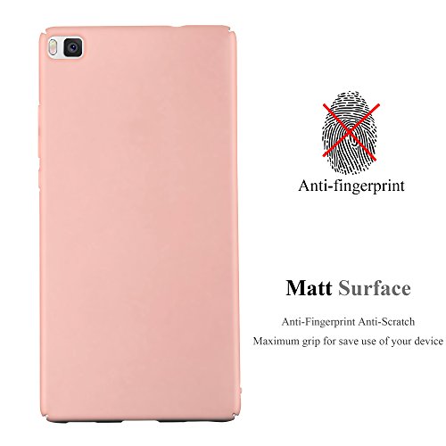 Huawei P8 Funda Super Delgada de Pl stico Duro en METAL ORO ROSA de Cadorabo Dise o METAL MATE Cubierta Protectora Ligera con Antichoque y Resistente al Rayado para Tel fono M vil Protecci n Carcasa Case Cover Huawei P8 Funda Super Delgada de Pl stico Duro en METAL ORO ROSA de Cadorabo Dise o METAL MATE Cubierta Protectora Ligera con Antichoque y Resistente al Rayado para Tel fono M vil Protecci n Carcasa Case Cover
