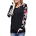 Produktbild Fresofy Sweatshirt Damen,Kapuzenpullover Einfacher Stil Frauen Streifen Langarm Bluse Tasche Mit Kapuze Gestreiftes Pullover Tops Shirt Langarmshirts Hoodie Damenbekleidung