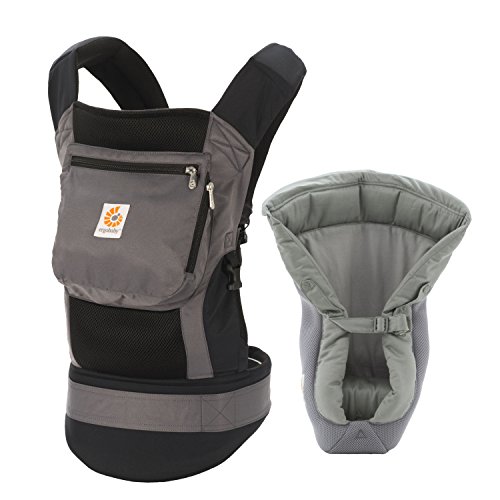 Ergobaby Bundle Performance Front Carriers (Black/Grey)