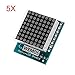 Produktbild Generic 5Pcs Wemos Matrix LED Schild V1.0.0 Für WEMOS D1 Mini