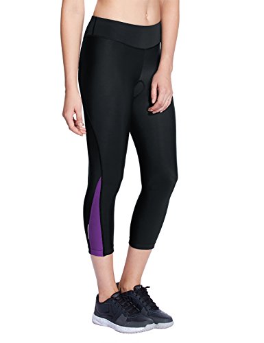 Baleaf Damen Fahrradhose Radlerhose Mit Coolmax 3D Sitzpolster 3/4 Komfort Slim Fit UPF 50+ - 3