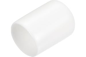 QUARKZMAN 15 stycken ändkåpor i gummi, 18 mm, plastkåpa, skyddskåpor, skydd för stolsben, bordsben, skruvar, bultar, gänga, m