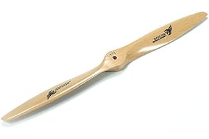 DANCING WINGS HOBBY DW Hobby Elica a gas in legno da 30,5 cm, 33 cm, 35,6 cm, 38,1 cm, 40,6 cm, 43,2 cm, 45,7 cm, 48,3 cm, 50,8 cm, materiale Zelkova, lama CCW per motore a benzina Nitro RC (2 pezzi da 13 x 6)