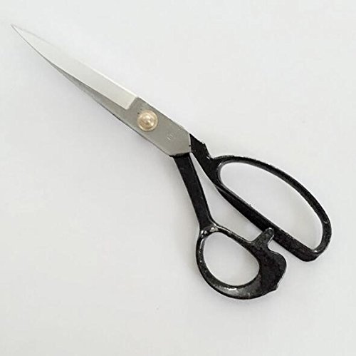 Buwico® Professional Heavy Duty Edelstahl Kleidung Tailor Schere schneidern Tailor Stoff Scheren 20,3 cm/22,9 cm/27,9 cm, schwarz, 28 cm