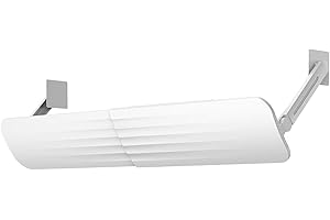 Dreafly Einstellbarer universeller einziehbarer Klimaanlagen-Windabweiser-Schild Leitblech Windschutzscheiben-Einschluss-Luftabweiser für das Heimbüro Home