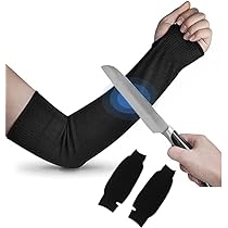 2 Paia Manicotti Antitaglio ANCIRS - 22 Cm, Polietilene, Per Protezione Braccia Da Graffi, Morsi, Sole - Foto 11