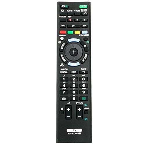 allimity RM-ED053 Control Remoto de reemplazo para Sony TV LCD LED