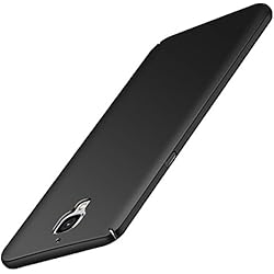 GOGODOG OnePlus 3 / 3T Funda Cobertura Total Ultra Delgada Mate Anti Resbalón Rasguño Resistente para One Plus 3 / 3T (Negro)