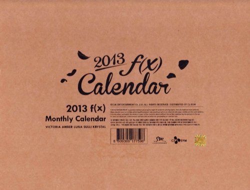 Preisvergleich Produktbild f(x) 2013 Official Table Calendar